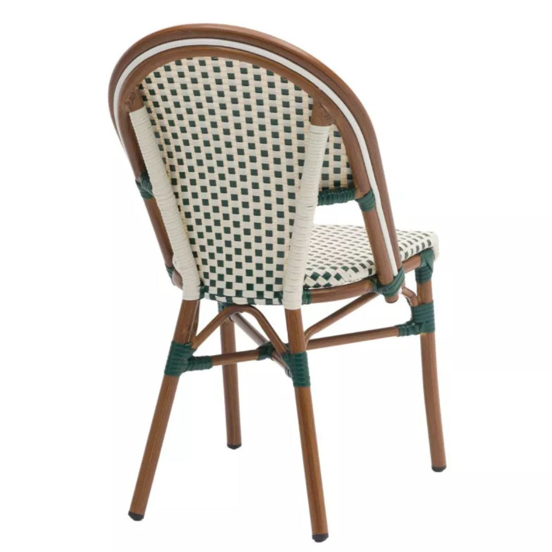 Lot de 4 chaises de jardin bistrot LAETITIA