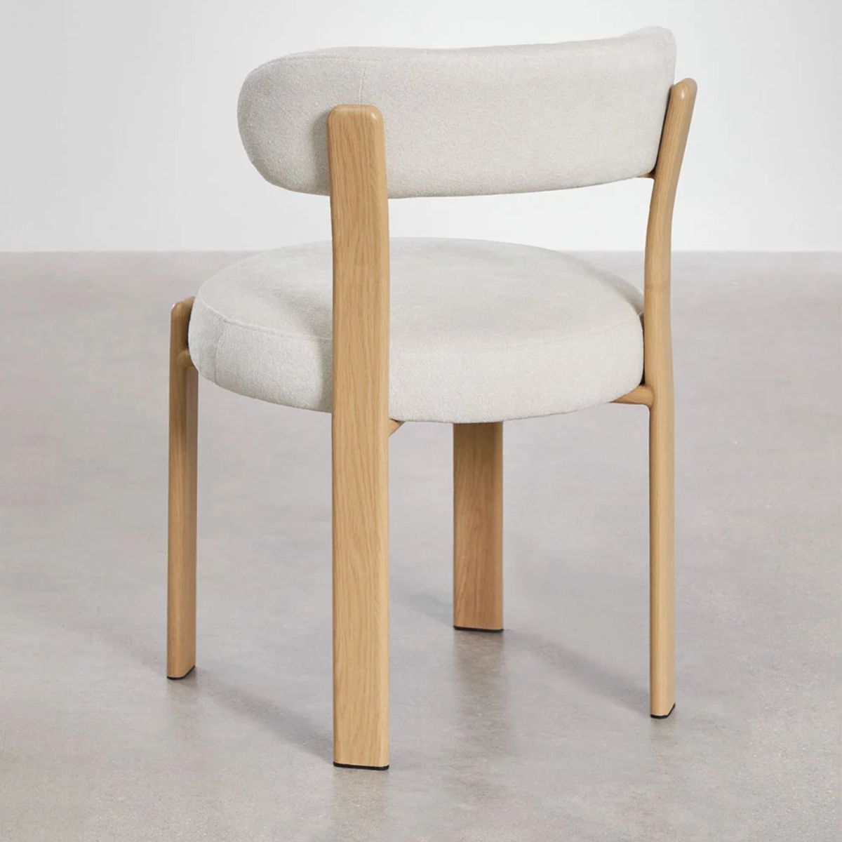 Lot de 2 chaises SKLUM de salle à manger en tissu chenille Jolie