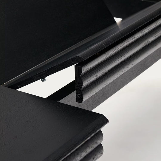 Table extensible KAVE HOME Lenon chêne noir