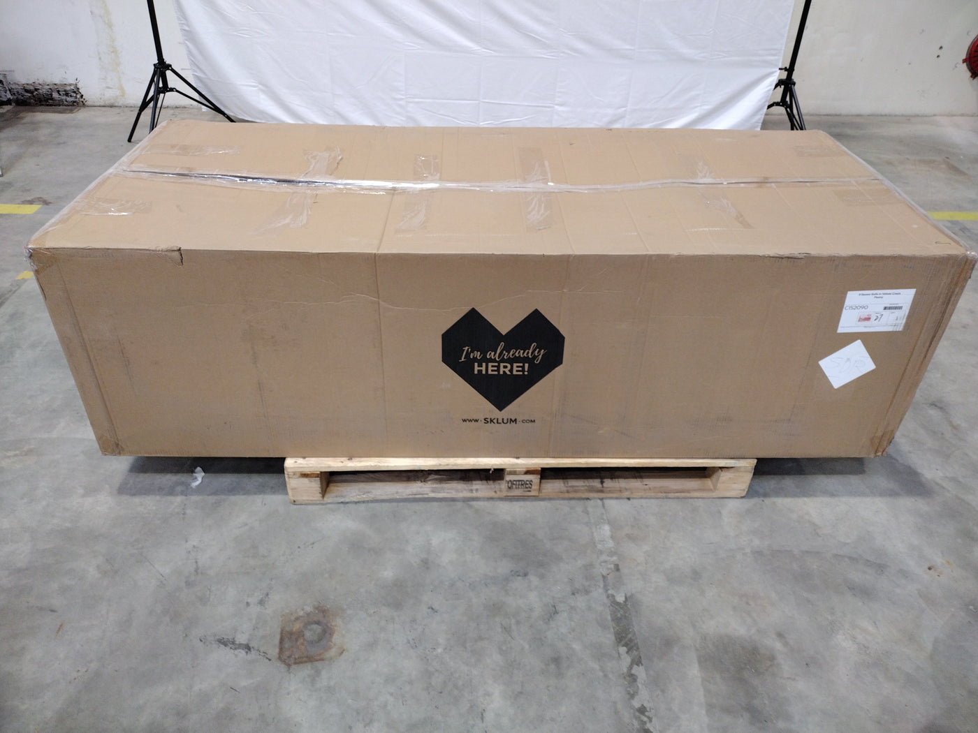 Canapé en velours 3 places Creys SKLUM Peonia SKLUM