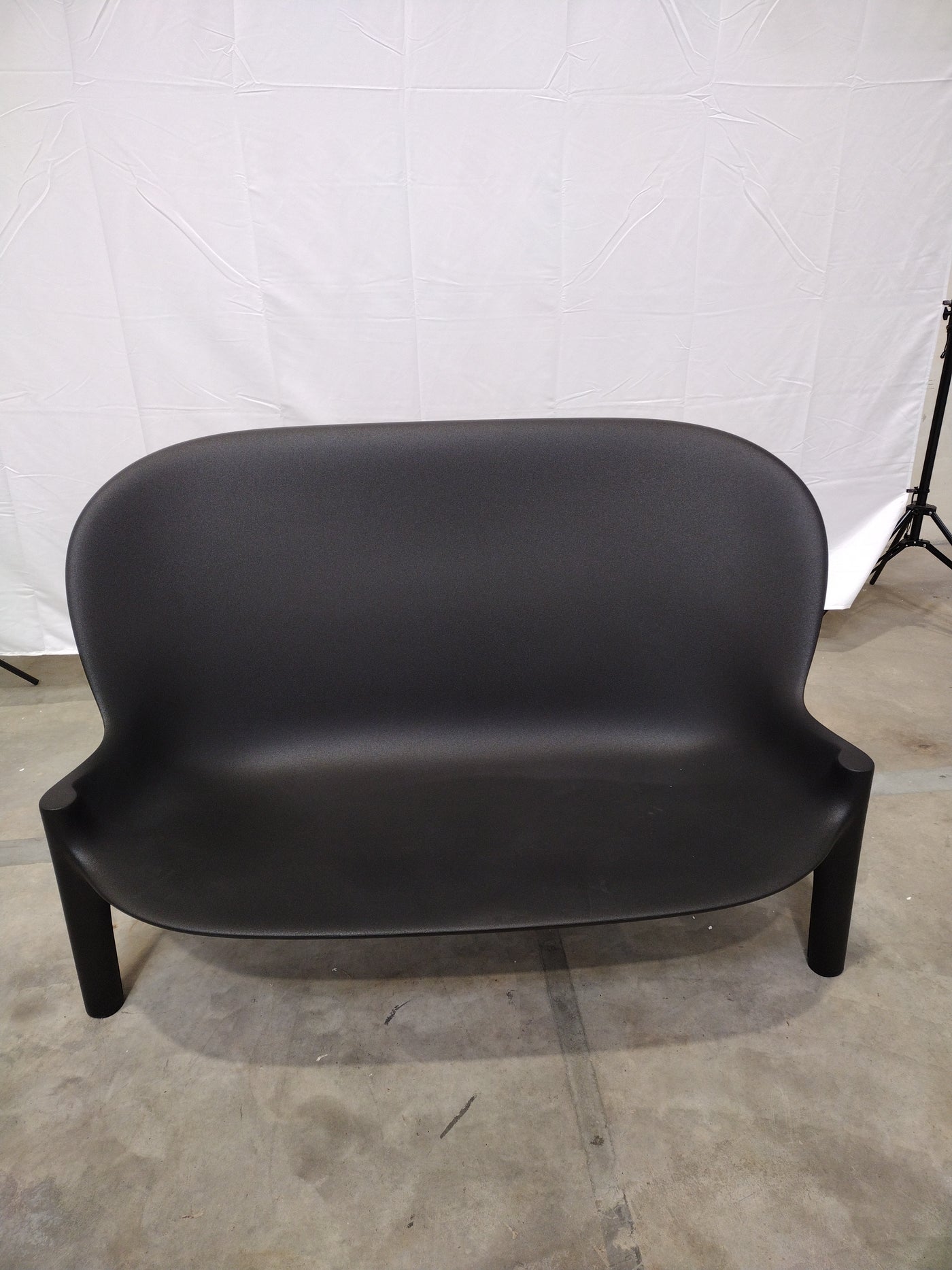 Canapé extérieur designer Serralunga Balzac noir