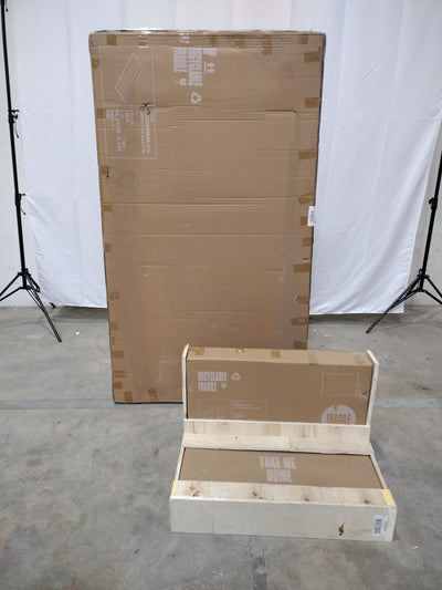 Table Lotty en contreplaqué de chêne finition naturelle et pieds en verre 180 x 100 cm Kave Home