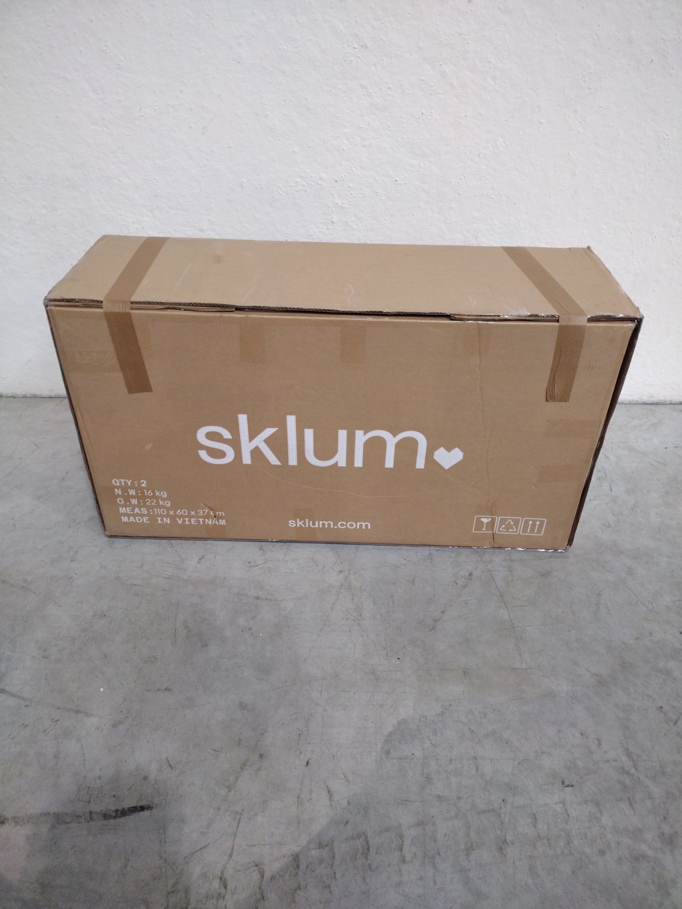 Lot de 2 fauteuils SKLUM de jardin en bois d'acacia Kaela