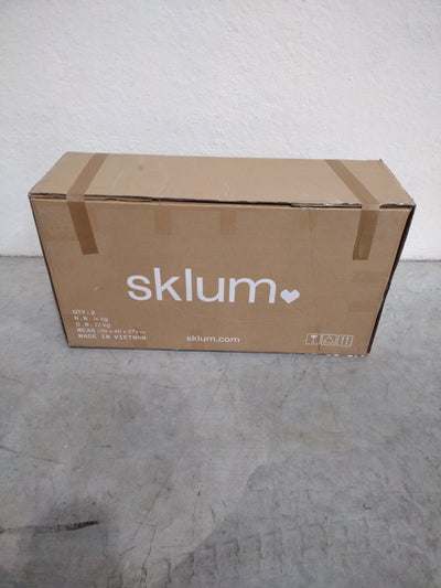 Lot de 2 fauteuils SKLUM de jardin en bois d'acacia Kaela