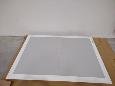 Table de jardin extensible HESPERIDE Allure gris & blanc 10 places en aluminium traité époxy