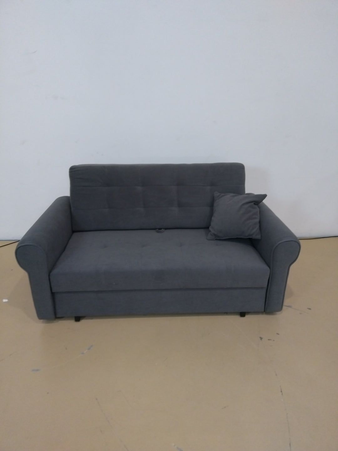 Canapé convertible en tissu gris MOBILIER 1 Columbus 129 (Mono 246)