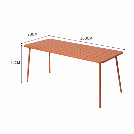 table-acier-terracotta-6-8-places-exterieur-bergame-dimensions-concept-usine