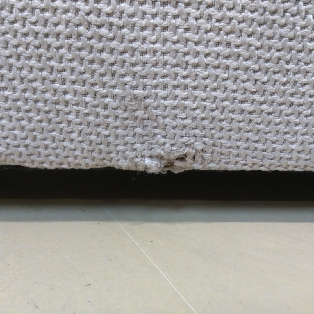 Méridienne MICADONI Ruby en tissu beige