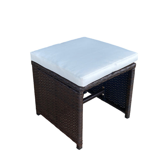 salon-jardin-encastrable-8-places-resine-tressee-marron et beige-toledo-pouf-concept-usine