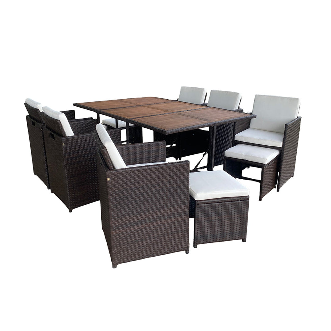 salon-jardin-encastrable-10-places-resine-tressee-marron et beige-toledo-packshot-concept-usine