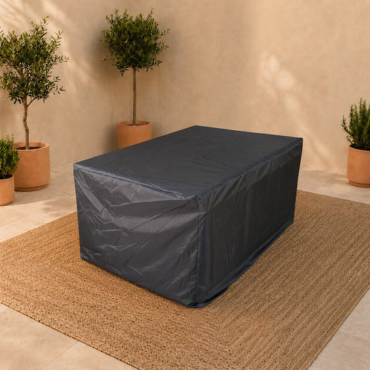 salon-jardin-encastrable-10-places-resine-tressee-noir et beige-toledo-housse-concept-usine