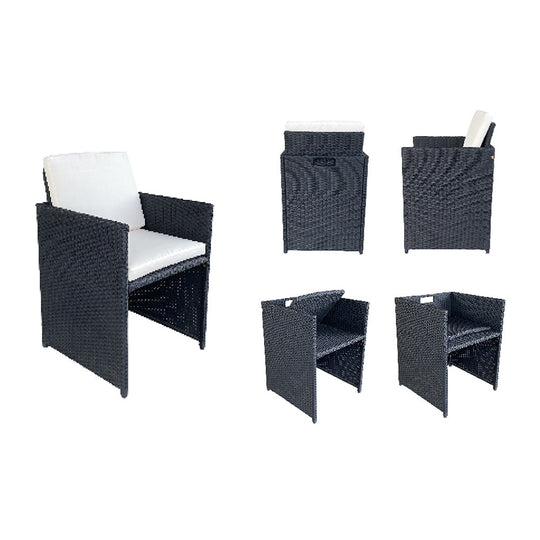 salon-jardin-encastrable-10-places-resine-tressee-noir et beige-toledo-compo-concept-usine
