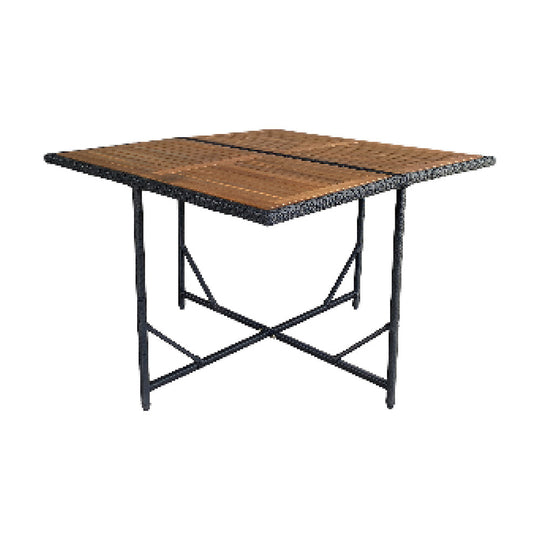 table-toledo-8-noir et beige-noir et gris-marron et beige