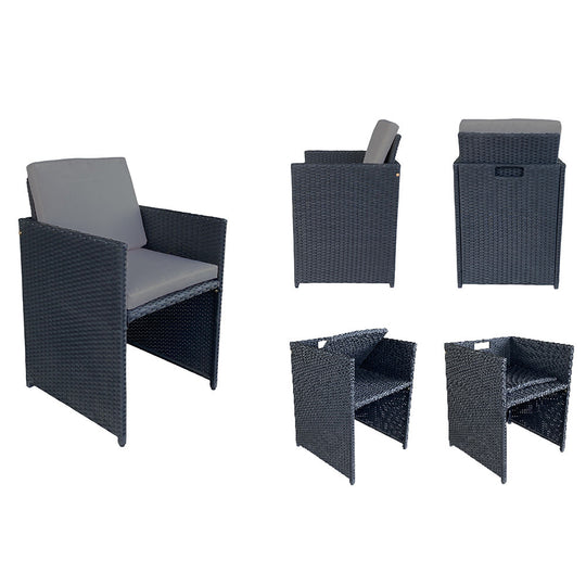 salon-jardin-encastrable-10-places-resine-tressee-noir et gris-toledo-ensemble-concept-usine