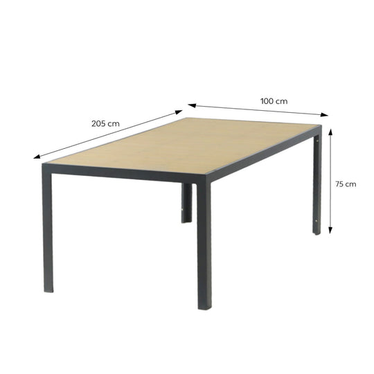 table-jardin-10-places-aluminium-ceramique-gris-effet-bois-lagos-dimensions-concept-usine