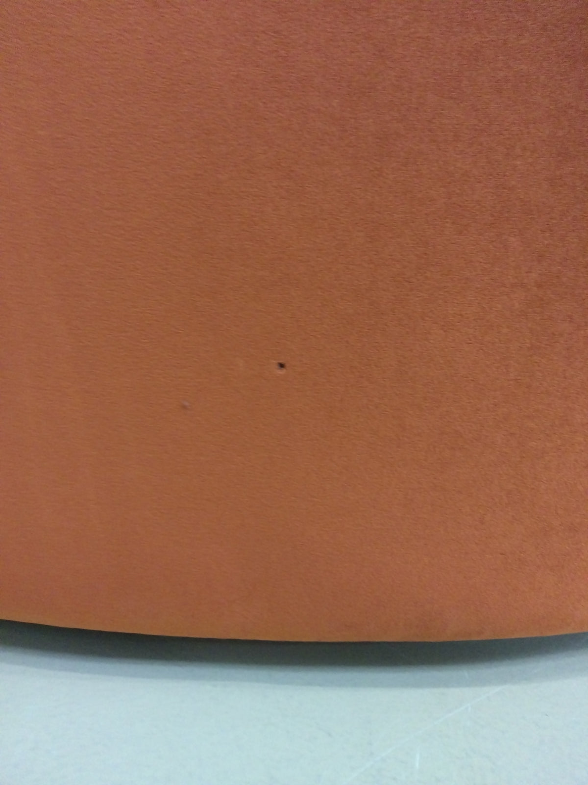Fauteuil pivotant MICADONI Letizia en velours terracotta