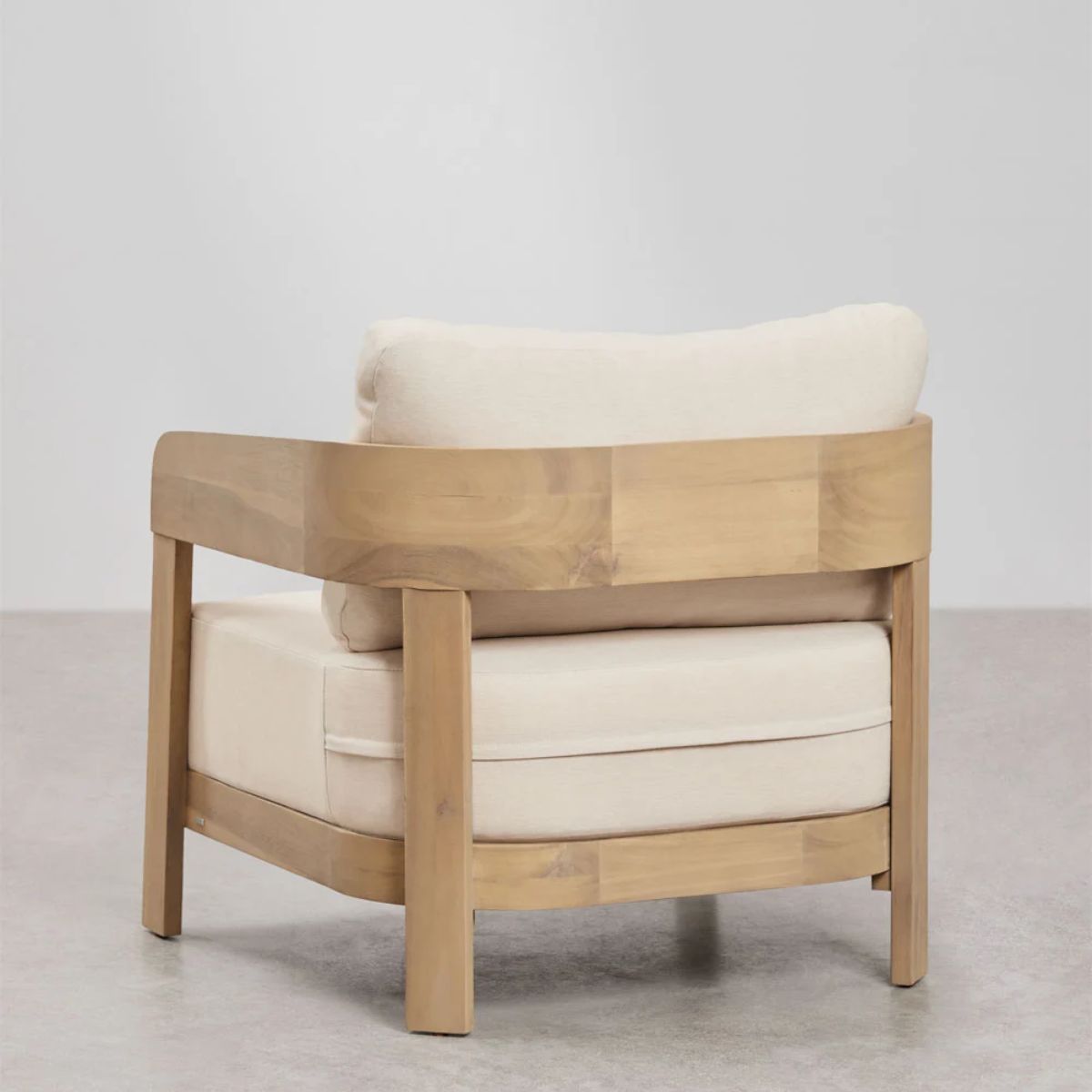 Lot de 2 Fauteuils SKLUM Uleno en bois d'Acacia Marron