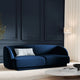 Canapé 2 places MILEY Micadoni velours bleu roi