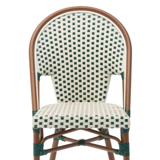 Lot de 4 chaises de jardin bistrot LAETITIA
