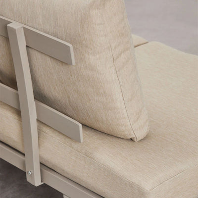 Canapé de jardin SKLUM Libanc 3 places inclinable Beige