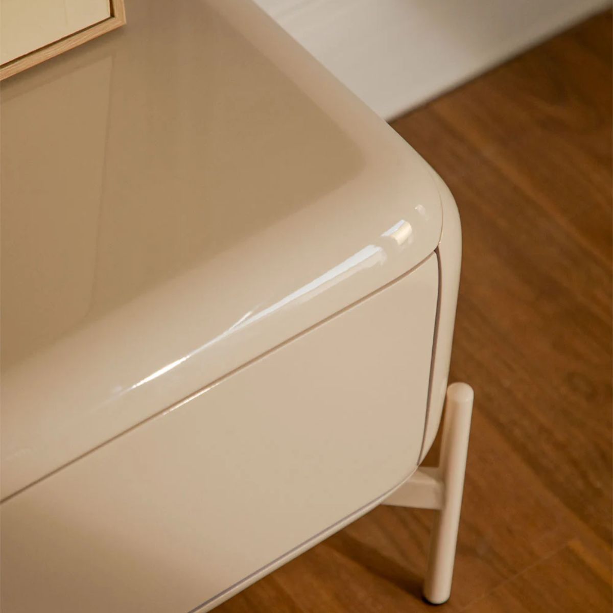 Meuble TV SKLUM Beige - ALEZNE