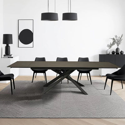 Table À manger extensible en pierre Osiris 12 personnes