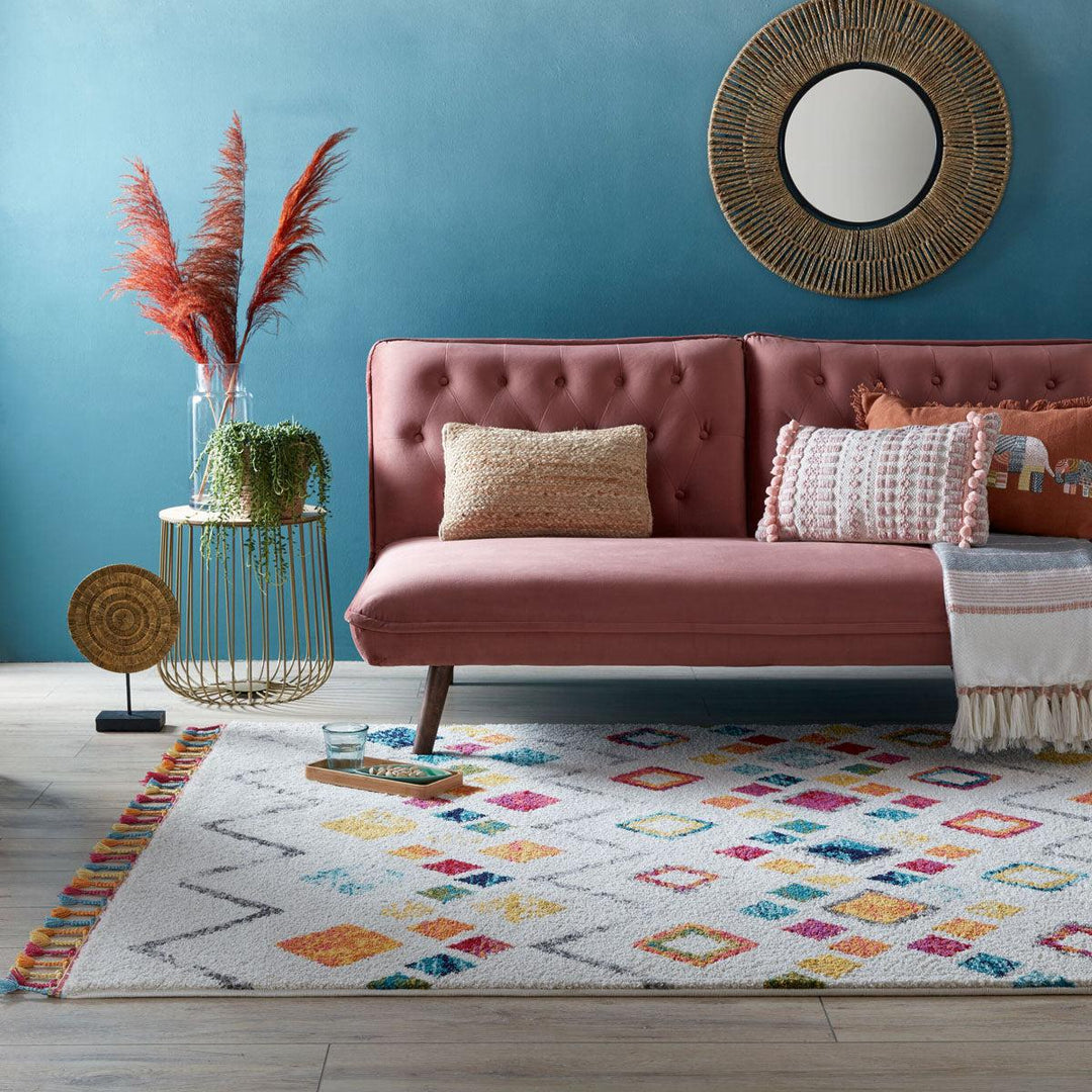 Tapis Menara Aztec Multicolore 80x150cm