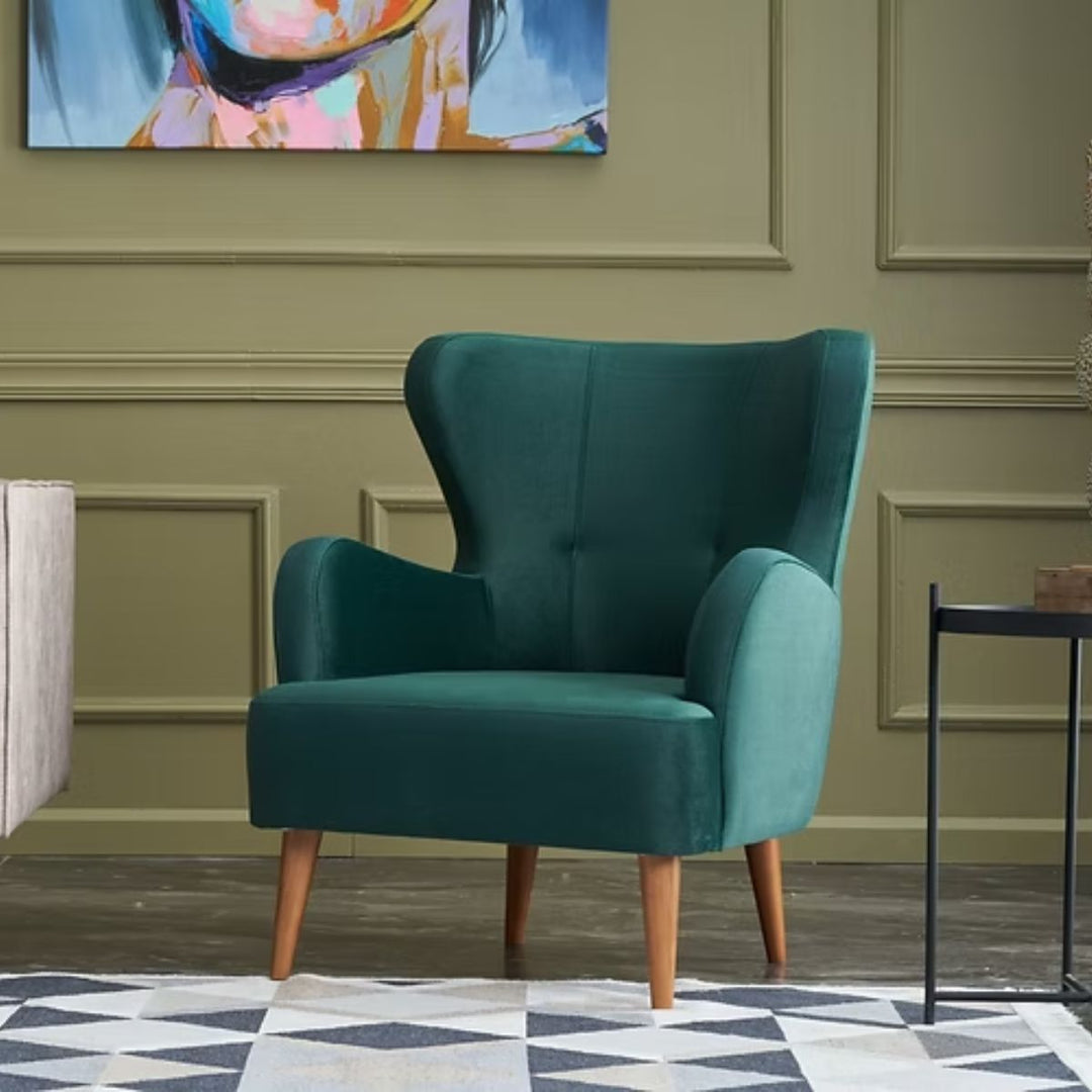 Fauteuil KARINA - Vert Pétrole