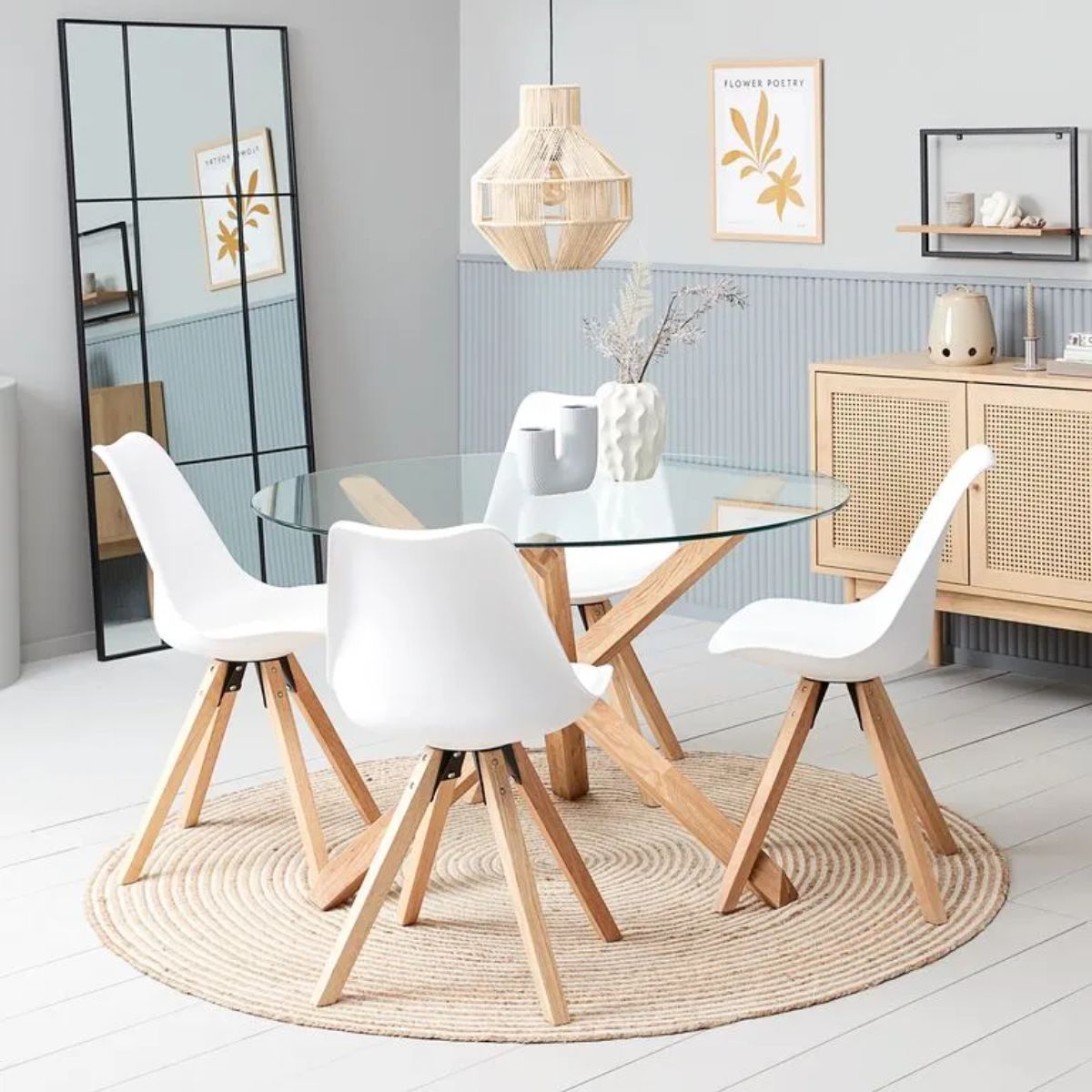 Lot de 4 chaises JYSK - BLOKHUS