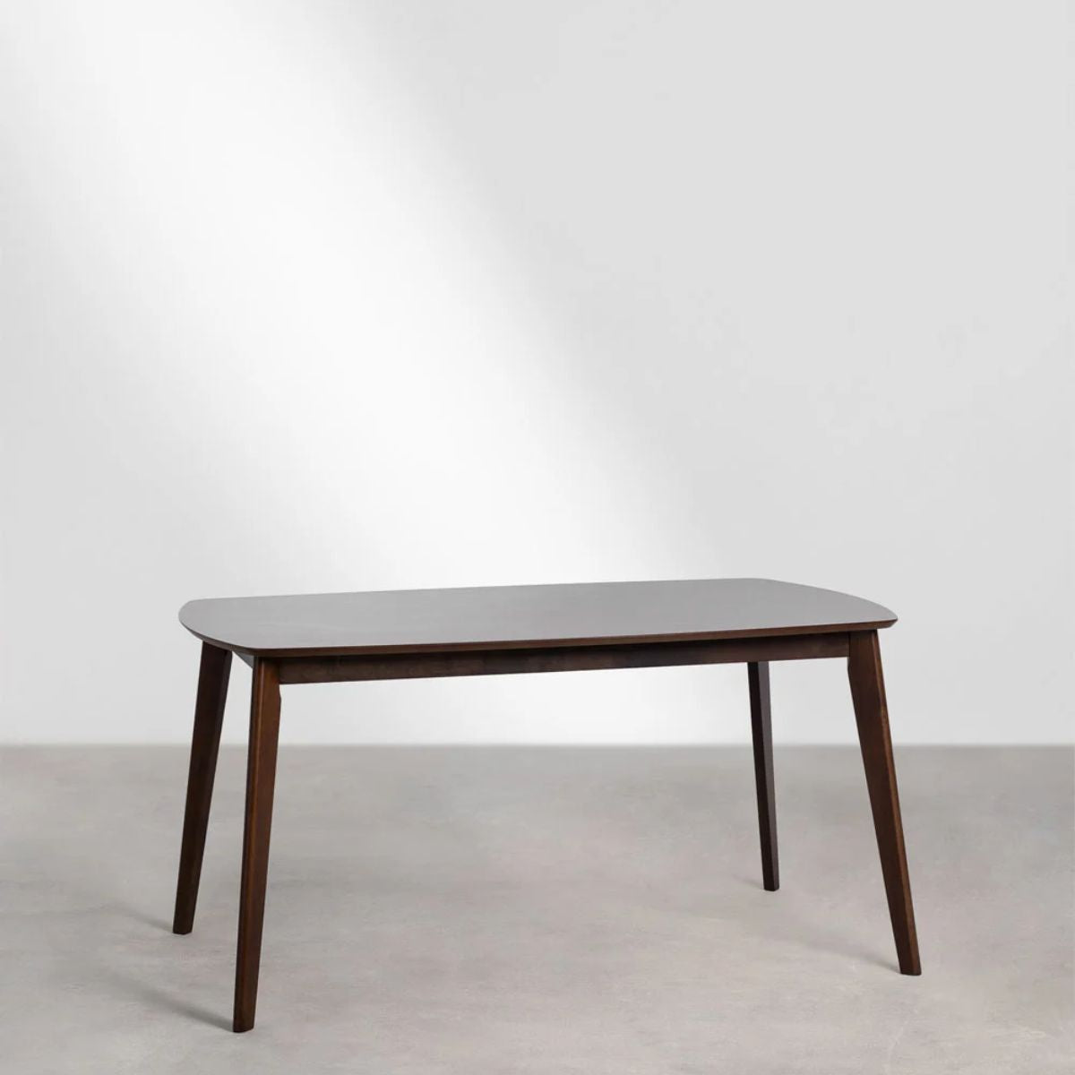 Table à manger rectangulaire 150x90 cm en bois Elba