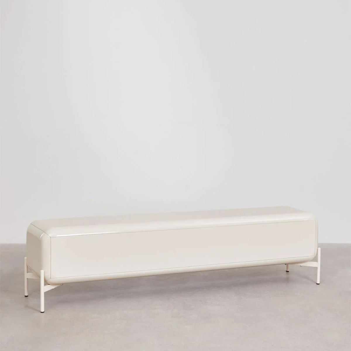 Meuble TV SKLUM Beige - ALEZNE