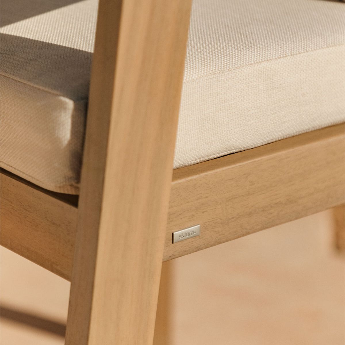 Lot de 2 chaises de jardin SKLUM ULENO en bois d'Acacia