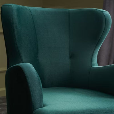 Fauteuil KARINA - Vert Pétrole