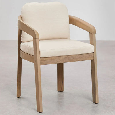 Lot de 2 chaises de jardin SKLUM ULENO en bois d'Acacia