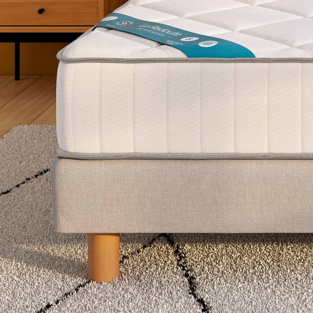 Matelas La Redoute Interieurs Latex, 7 zones, soutien très ferme, accueil tonique - 140x200 cm