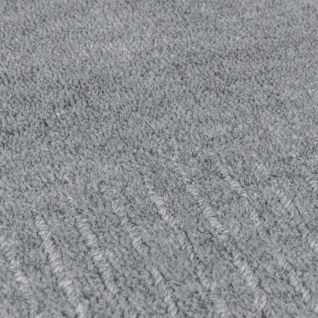 Tapis laine moelleux SIENA gris 200x290cm