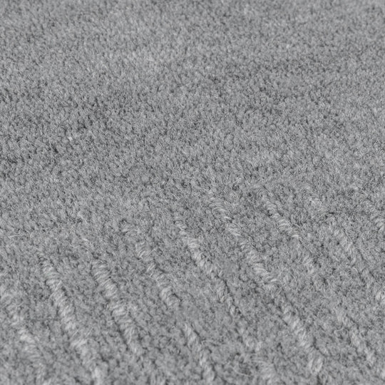 Tapis laine moelleux SIENA gris 200x290cm