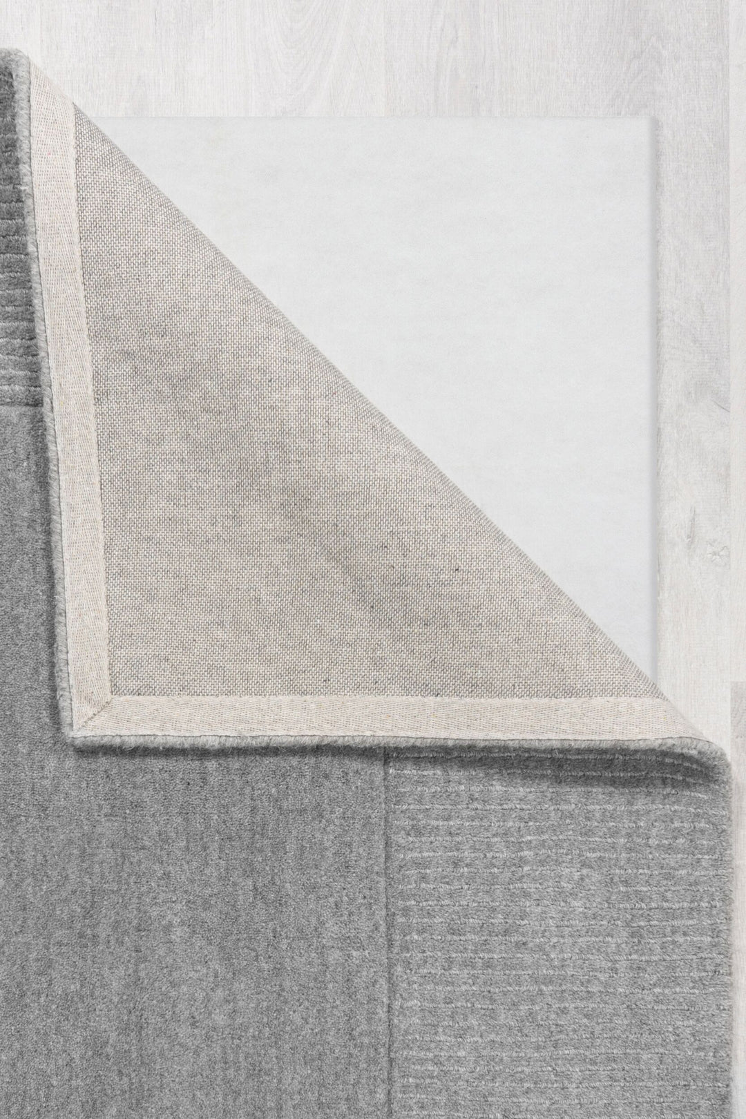 Tapis laine moelleux SIENA gris 200x290cm