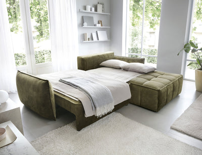 Canapé d'angle droit convertible LES TENDANCES - KAMPUS