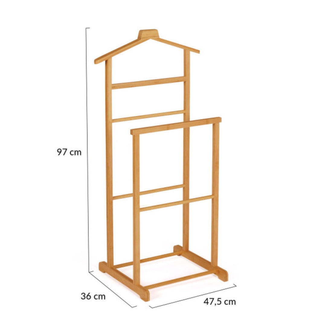 Valet de chambre en bambou maya