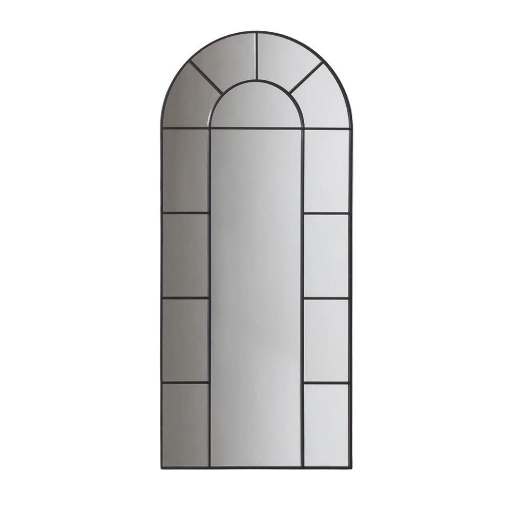 SKLUM - Miroir mural 80x180 cm en métal effet fenêtre Diana