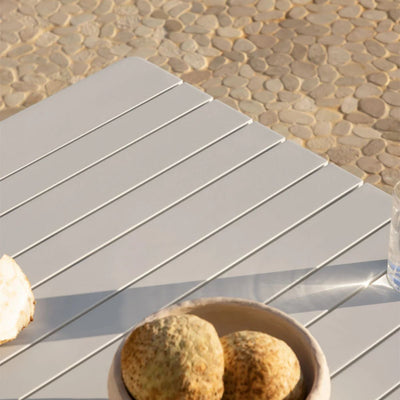 Table basse de jardin SKLUM rectangulaire 120x70 cm en aluminium Sereilen