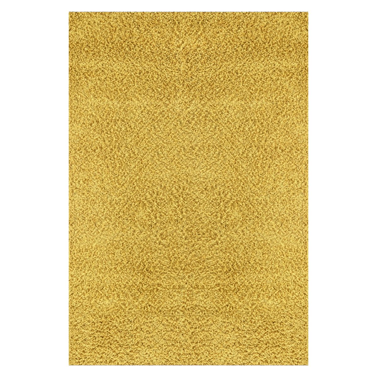Tapis SURYA Lilly shaggy, uni à poils longs jaune vif, vue 2