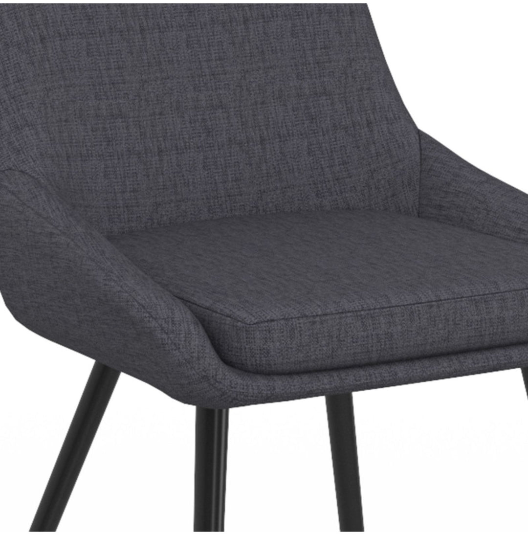 Lot de 2 chaises Ornella Gris foncé