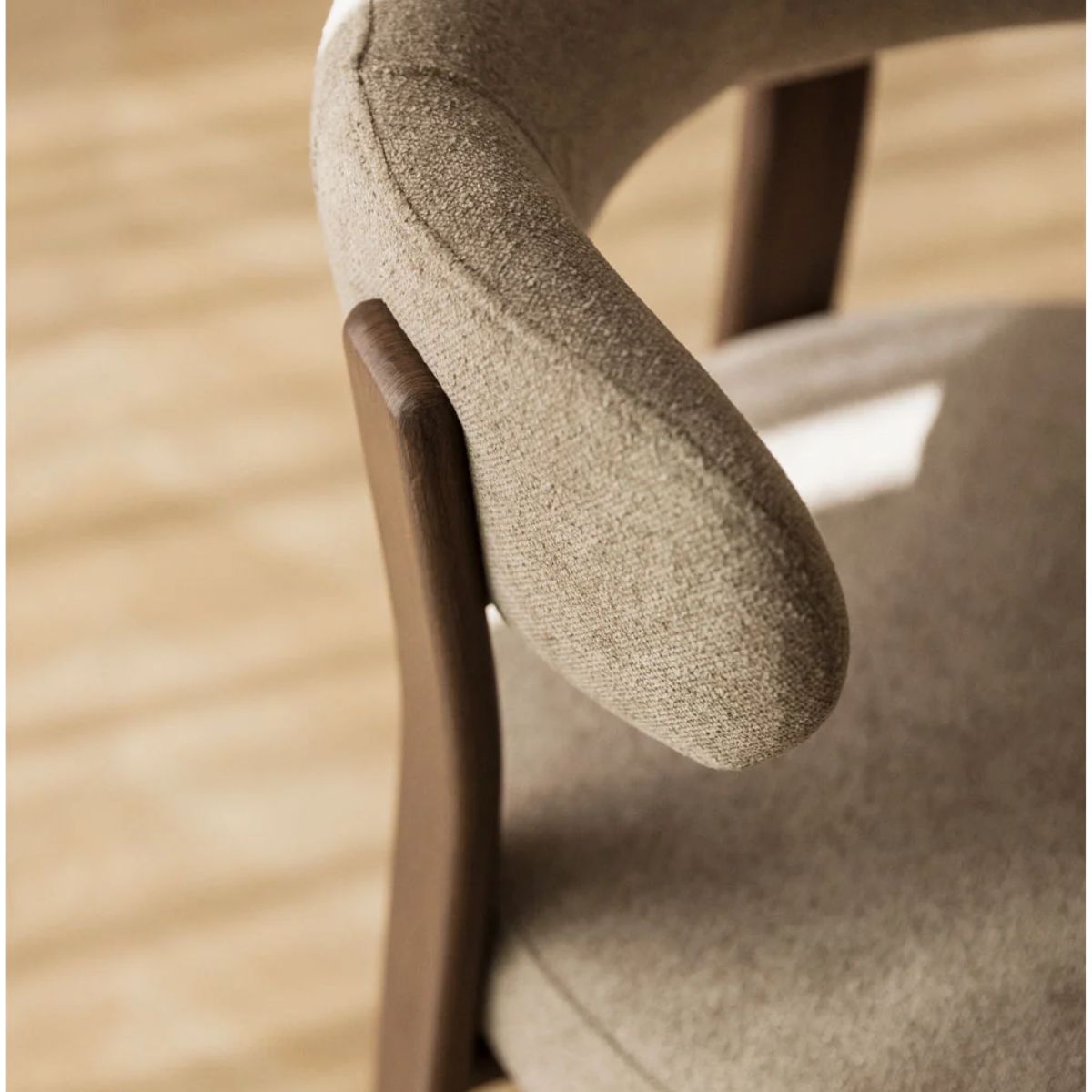 Lot de 2 chaises SKLUM Jolie  de salle à manger en tissu chenille