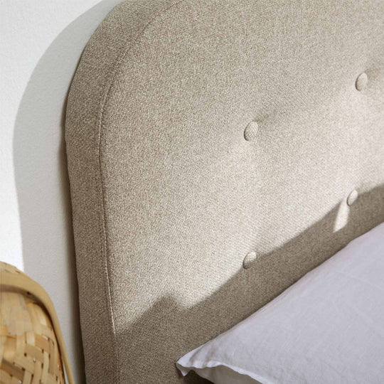 Tête De Lit Saona 160x60 Cm Tissu  Beige