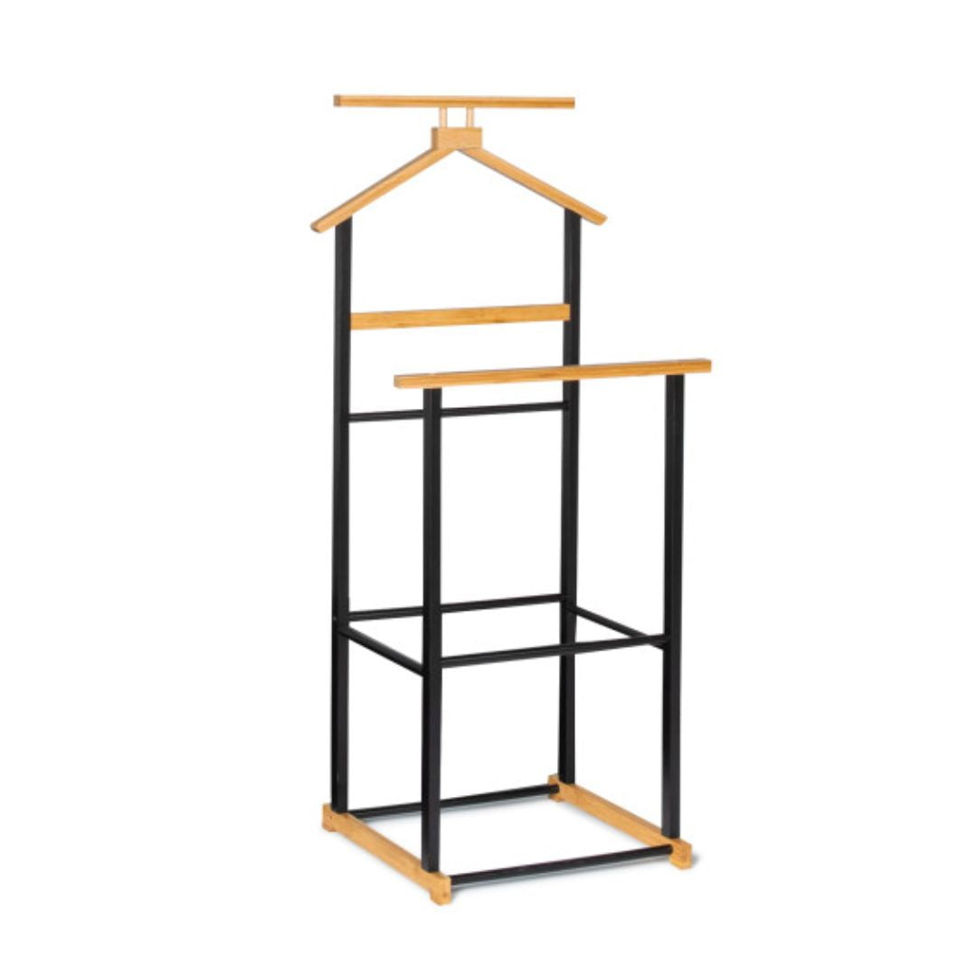 Valet de chambre bois et noir