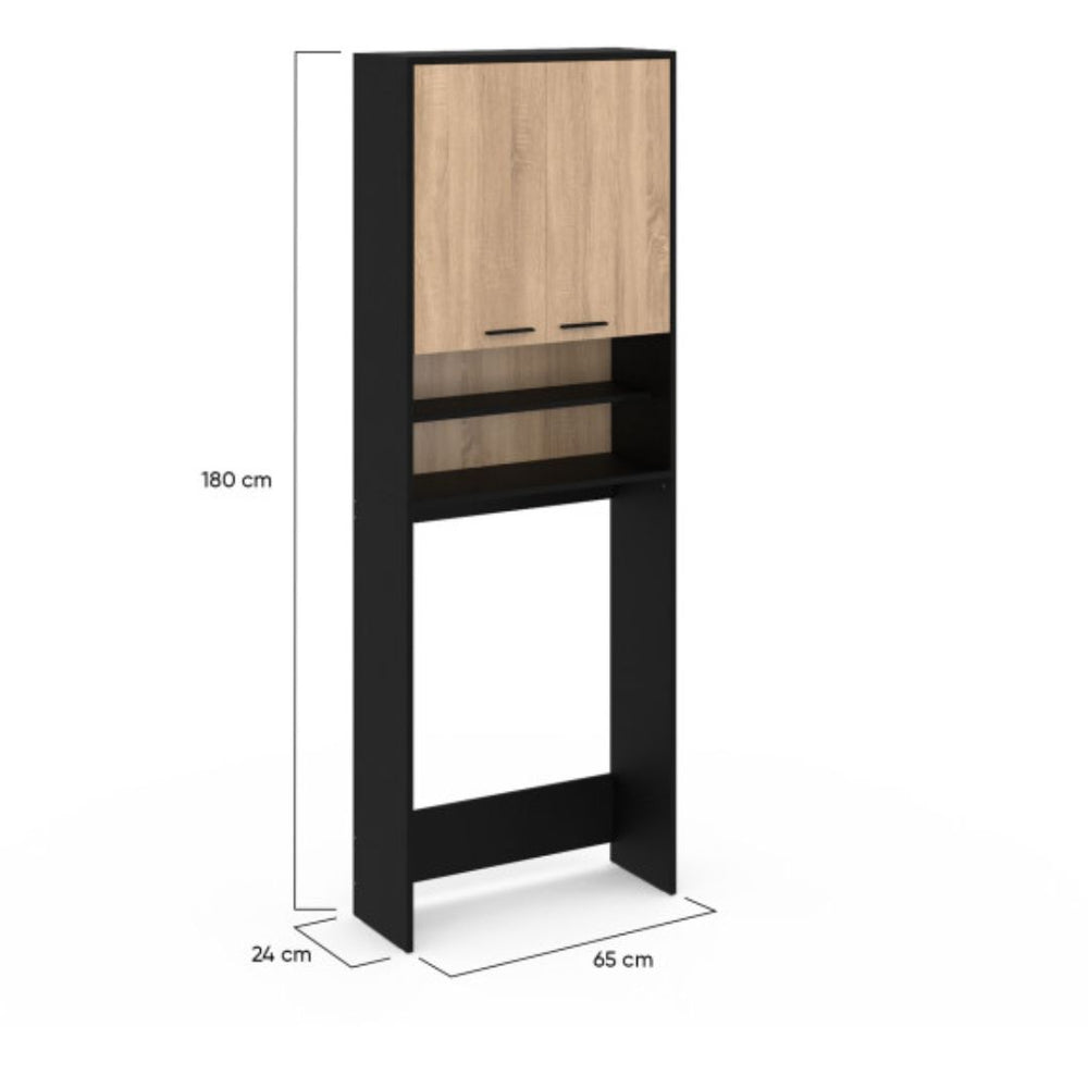 Meuble étagère dessus machine à laver