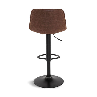 Lot de 4 tabourets Brooklyn marron