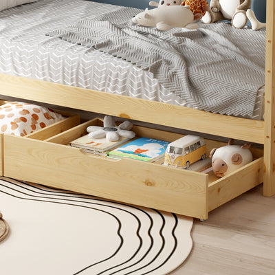 Lit cabane avec tiroir BAMBINO